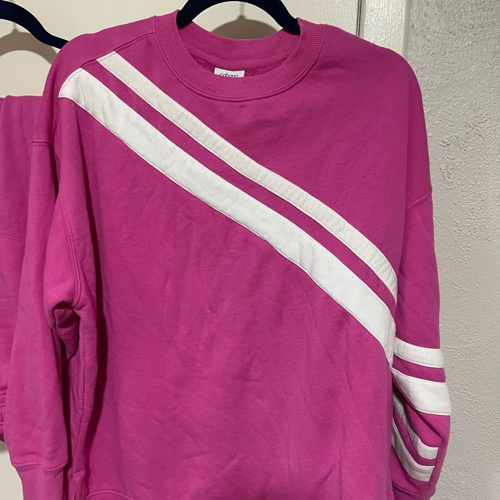 Barbie pink sweatsuit
